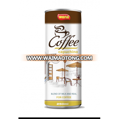 Black Coffee in 250ml Can