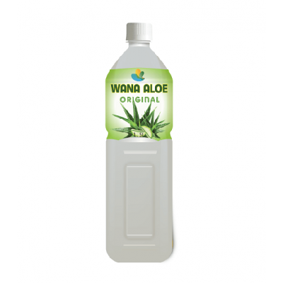 Wana Brand Aloe Vera Juice Drink & Pulp With Mango Juice 1.5L Pet Bottled