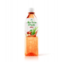 Fresh Aloe Vera Drink With Apple Juice 500mL Pet Bottled